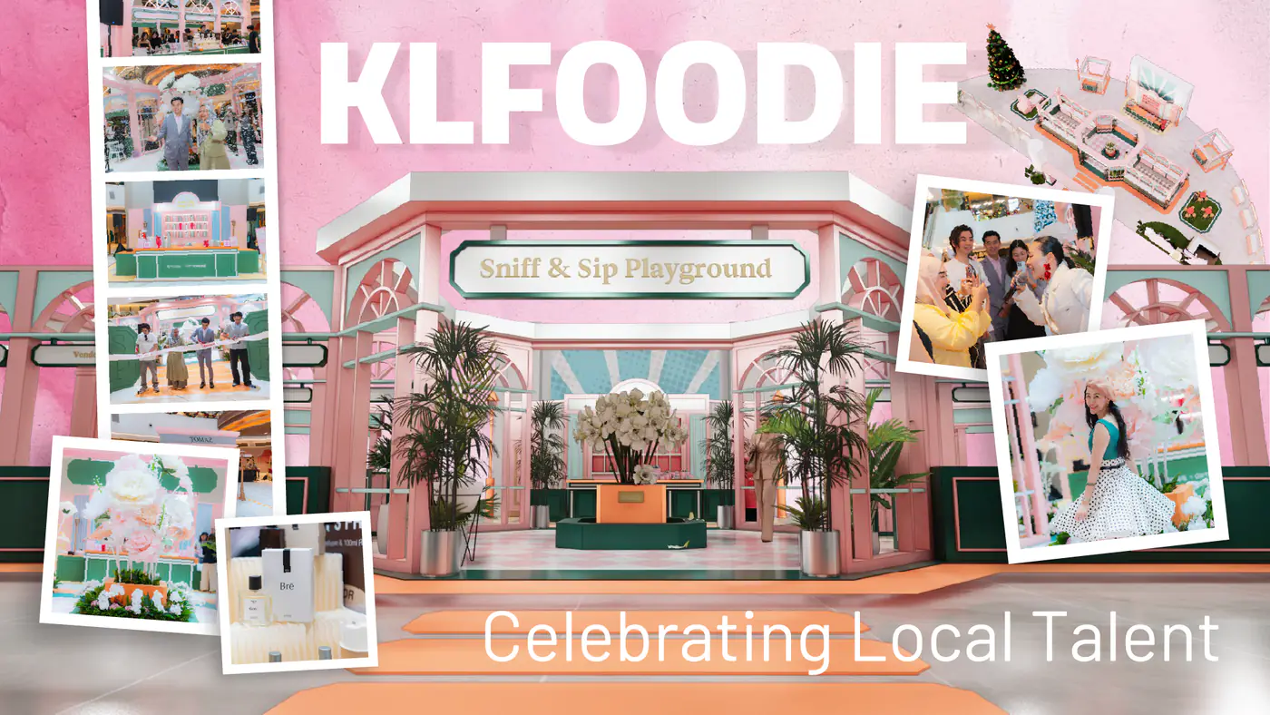 KL Foodie Sniff & Sip Playground activation by La Memoria, Kuala Lumpur